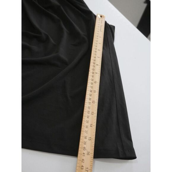 Calvin Klein Women's Plus Black Pleated Belted Cropped Wide Leg Pants 3X - Picture 7 of 8